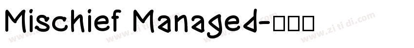 Mischief Managed字体转换